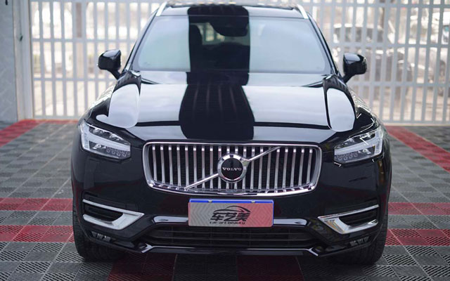 玛瑙黑 | 沃尔沃XC90装贴隐形车衣案例