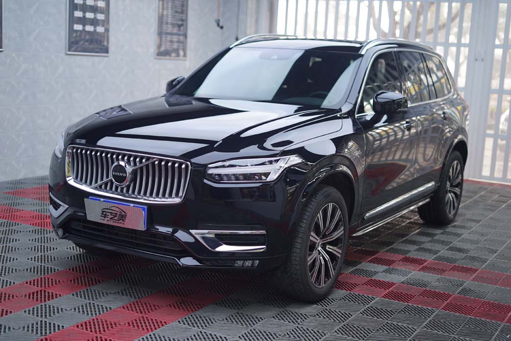 玛瑙黑 | 沃尔沃XC90装贴隐形车衣案例