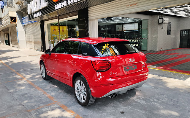 奥迪Q2L威固V70+K28+K14贴膜案例展示